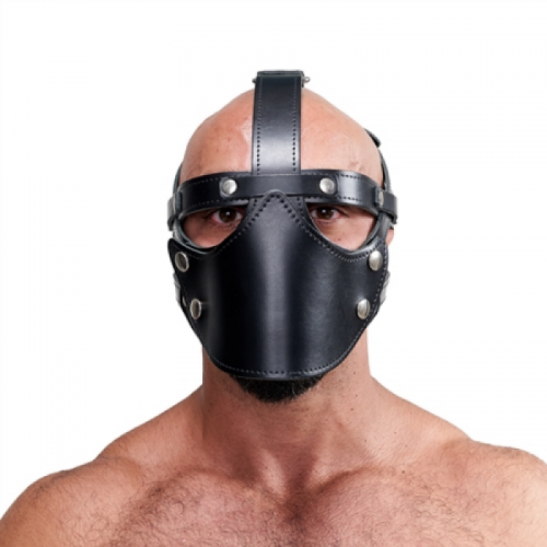 MB Leather Face Muzzle Harness
