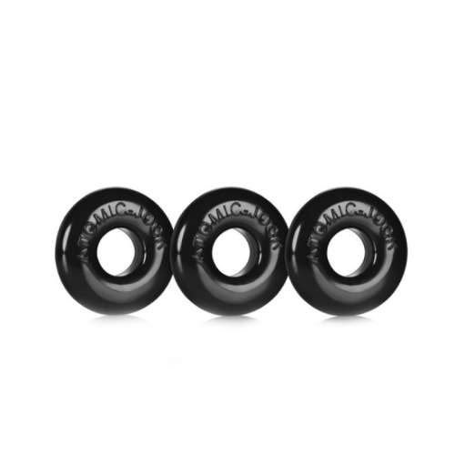 Oxballs RINGER Black 3-Pack